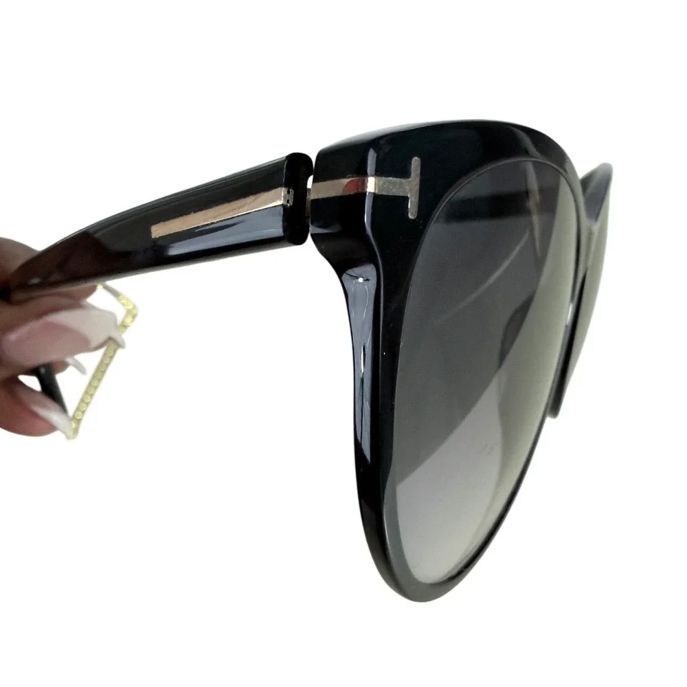 Tom Ford Sunglasses Cat Eye Maxim Womens Black  FT0787-01B-59 Made in Italy